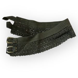 SOL & LUNA Leather Laser-cut Belt